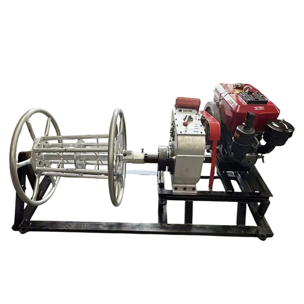 3/5/8 Ton Belt-Driven Water-Cooled Diesel Cable Reeling & Payoff Machine